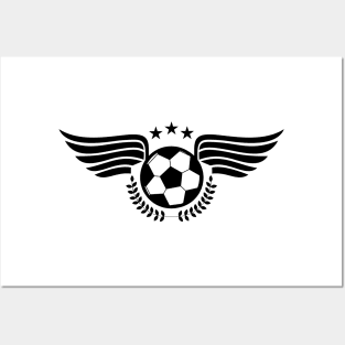 wing soccer football championship Posters and Art